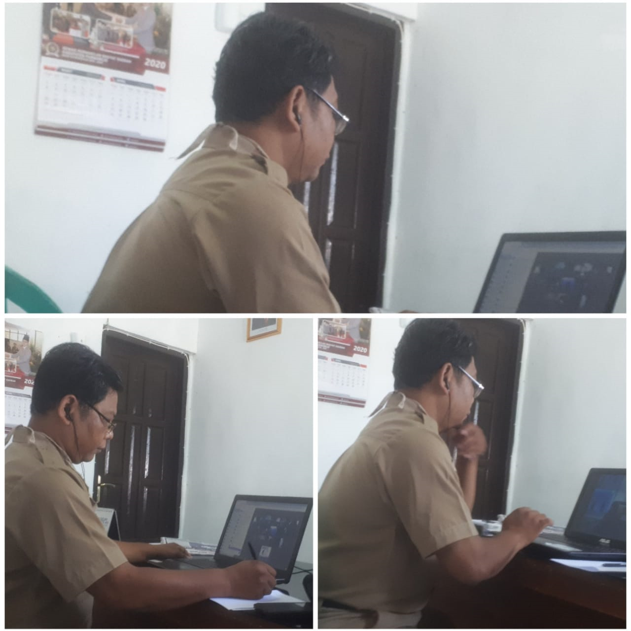 Metode Metting Zoom Andalan Utama Di Tengah Pandemi Covid-19 Di Dinarpus Purworejo