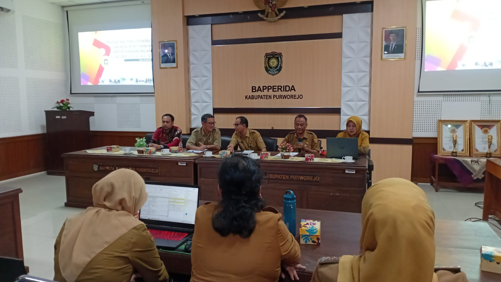 Dinpusip Hadir Dalam Rapat Persiapan Orientasi Penyusunan Dokumen Perencanaan RKPD dan Renja 2027