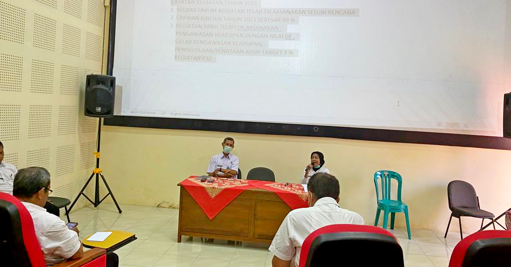 Meeting Bidang Kearsipan Hari Rabu