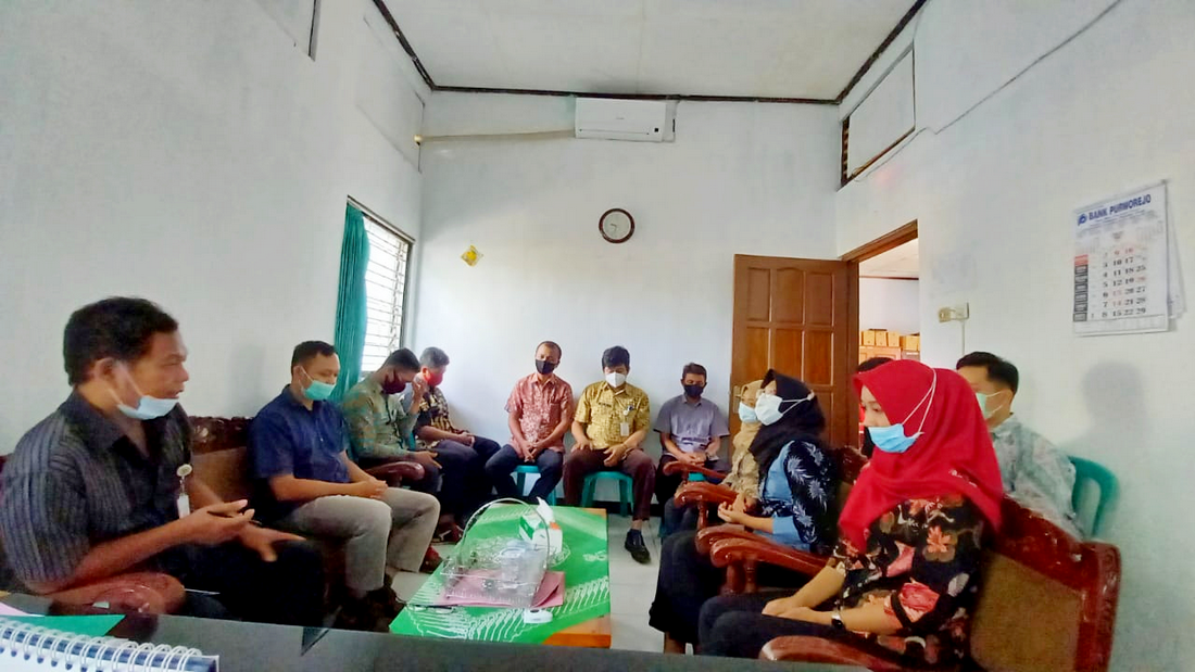 Rapat Internal Evaluasi Kegiatan Tahun 2021 Bersama THL