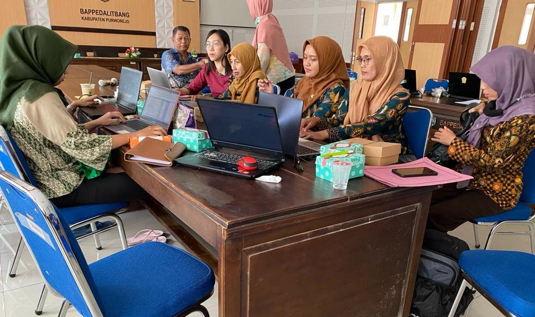 Desk  Awal RKPD Tahun 2025 Dinpusip Berjalan Lancar