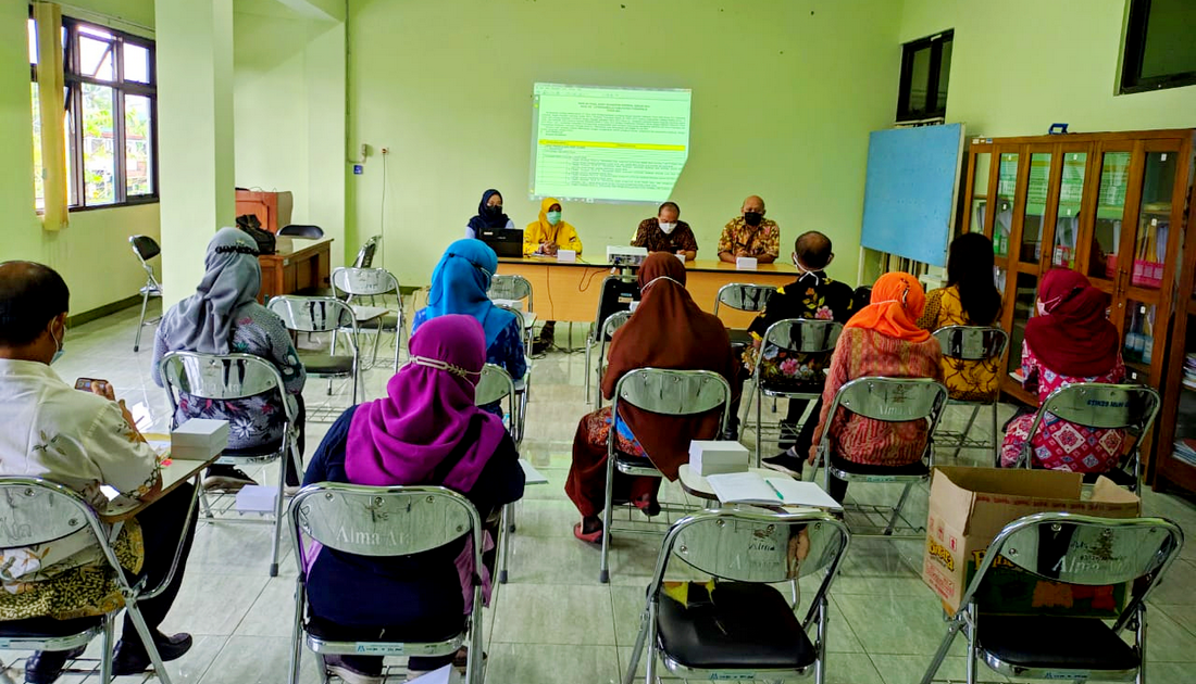 Penyampaian Rhas  Kearsipan di RSUD Dr. Tjitrowardojo Kabupaten Purworejo