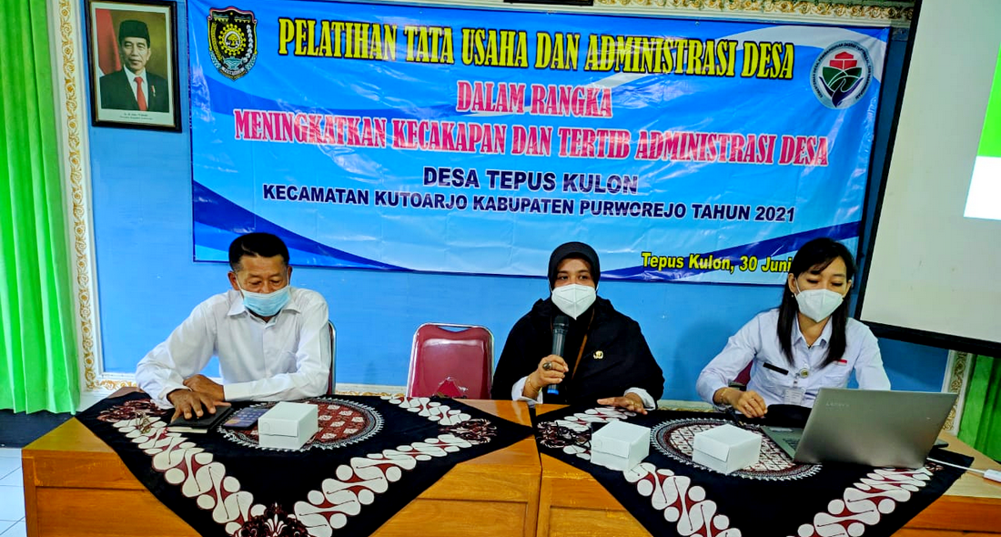 Pembinaan Kearsipan di Desa Tepus Kulon