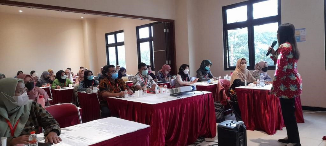 Arsiparis Dinpusip Lancar dalam Penyampaian Materi pada Kegiatan Latsar CPNS Angkatan 2019