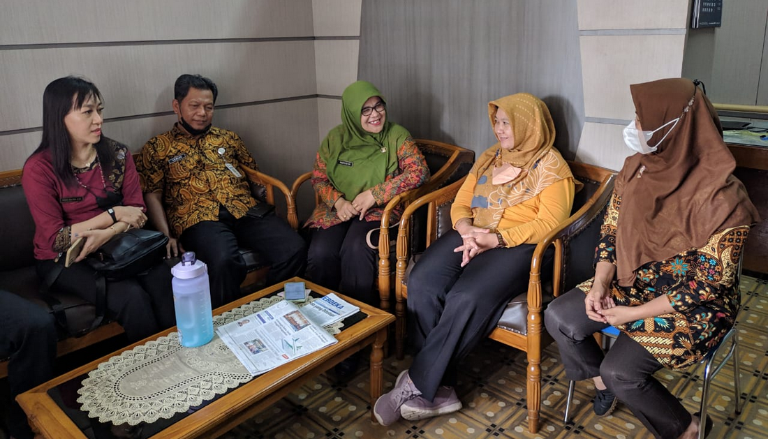 Pembinaan  Kearsipan Persiapan Audit di BKPSDM