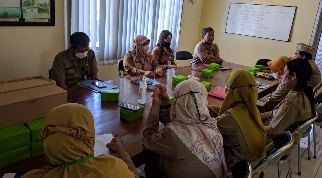 Pembinaan  Kearsipan Persiapan Audit di BPBD