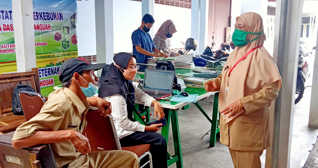 Koordinasi Persiapan Pemusnahan Arsip DINPPKP  Purworejo    