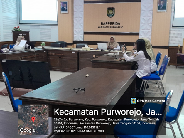 Dinpusip Ikuti Desk Pencermatan Renstra tahun 2025-2030 di Ruang Rapat Bapperida