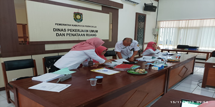 Rapat  Percermatan Usul Musnah Dpupr Terlaksana Lancar