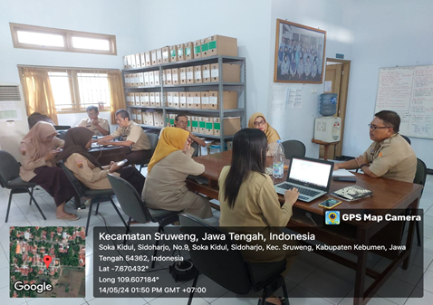 Rapat  Kegiatan Persiapan Pengisian Instrumen Pengawasan  14 Mei 2024 Berjalan Lancar