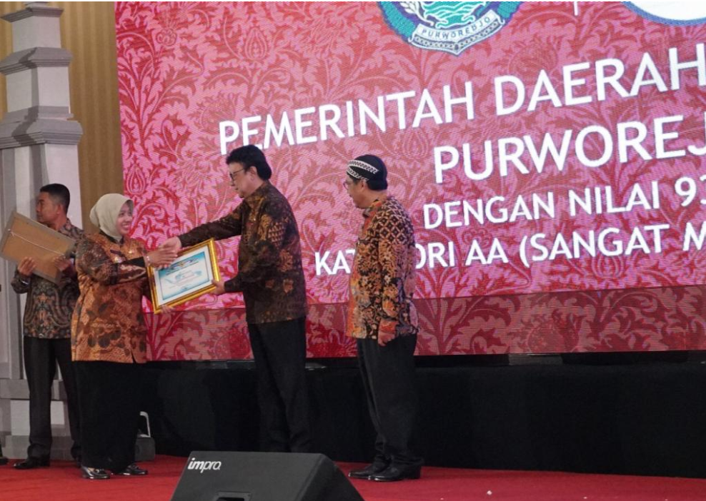 Pengawasan Kearsipan Kab Purworejo Peringkat III Nasional