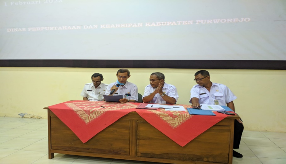 Rapat Koordinasi  Kearsipan Bagi Petugas Pengelola Arsip Perangkat Daerah 