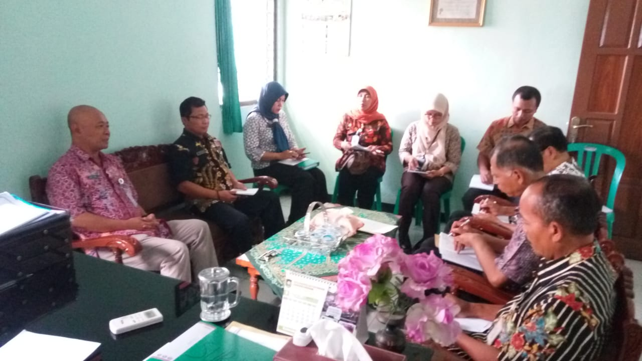 Rapat Persiapan Pelatihan Bahasa Jawa bagi Pejabat Strukturan Esselon III Pemerintah Kabupaten Purworejo