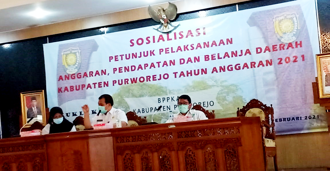 Sosialisasi Juklak APBD Tahun 2021 Dilingkungan Pemkab Purworejo