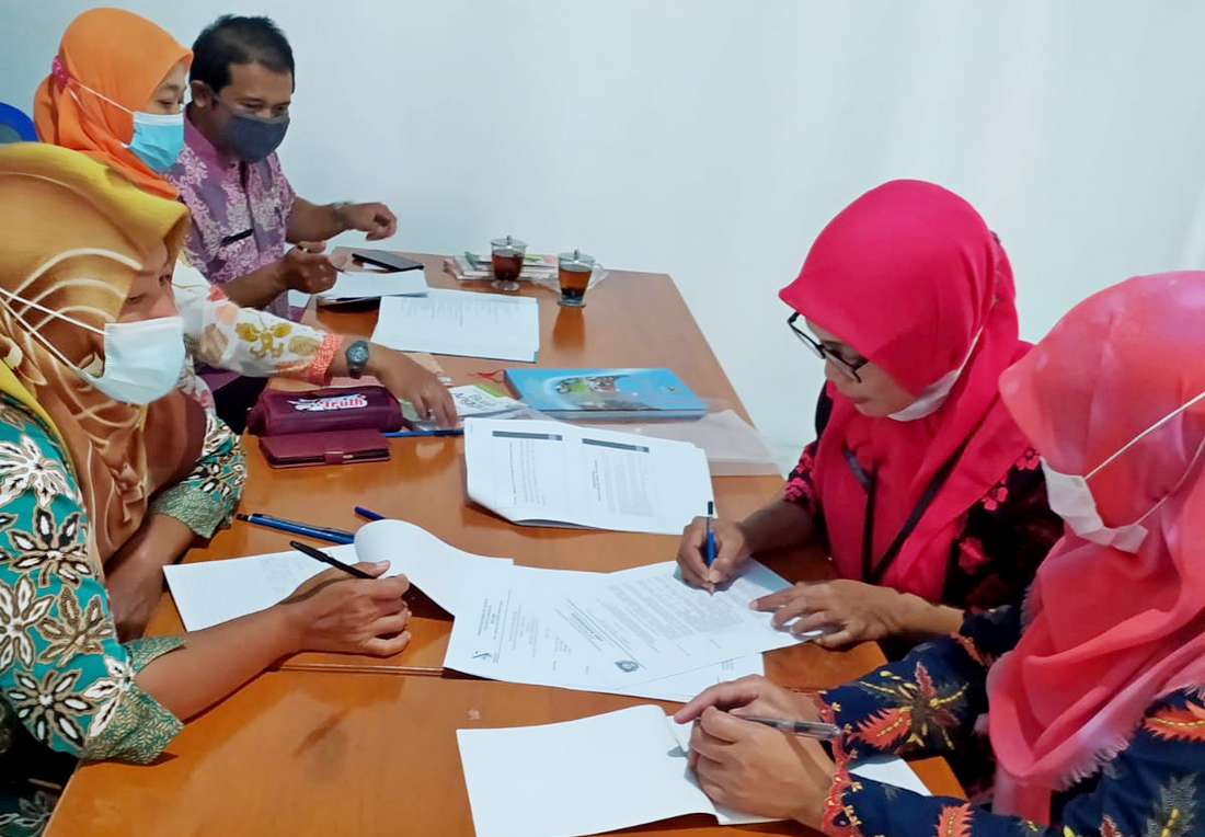 Pembinaan Perpustakaan Desa Langenrejo Kecamatan Butuh