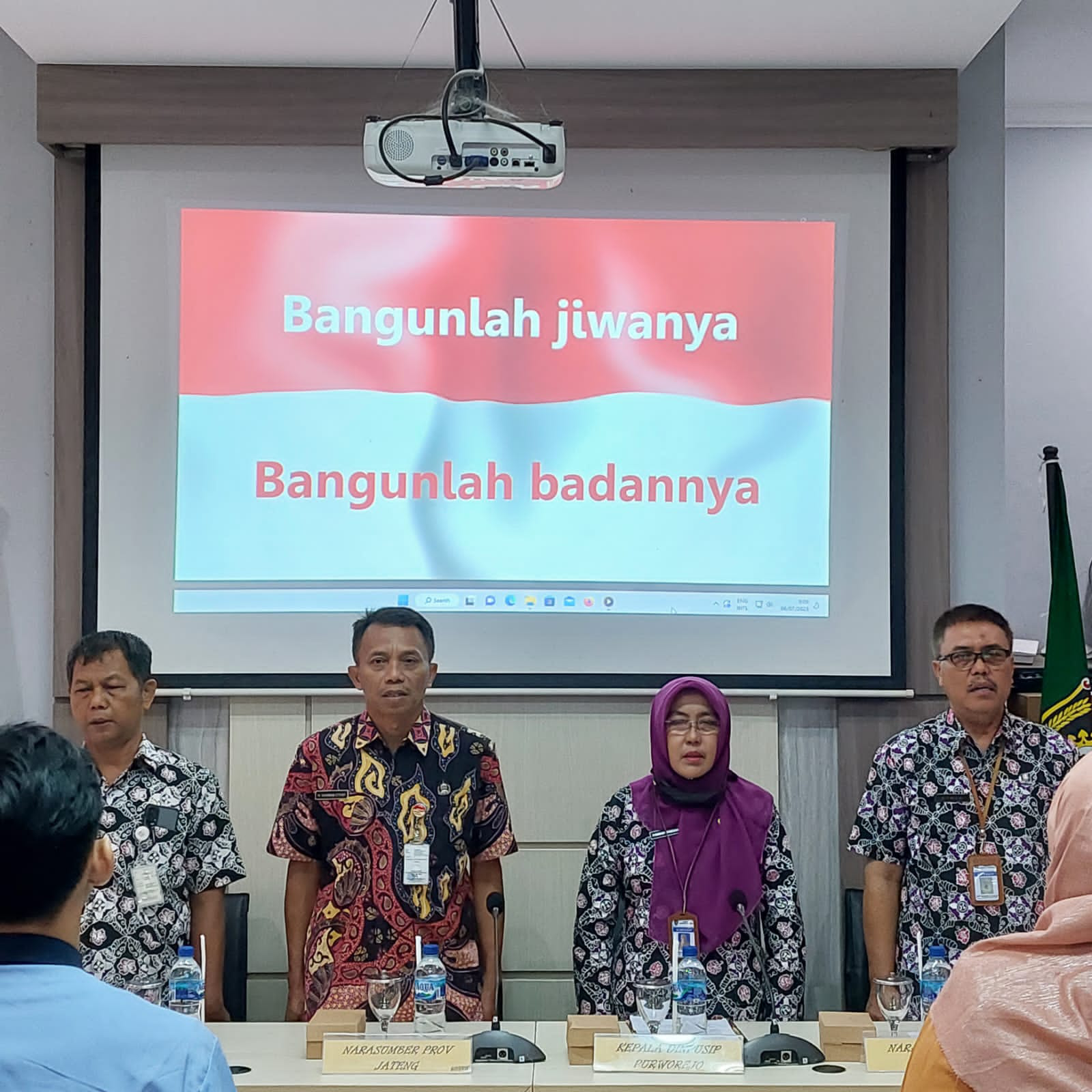 Dinpusip Purworejo Adakan Sosialisasi Kearsipan bagi BUMD dan Perpusahaan Swasta dalam Rangka GNSTA