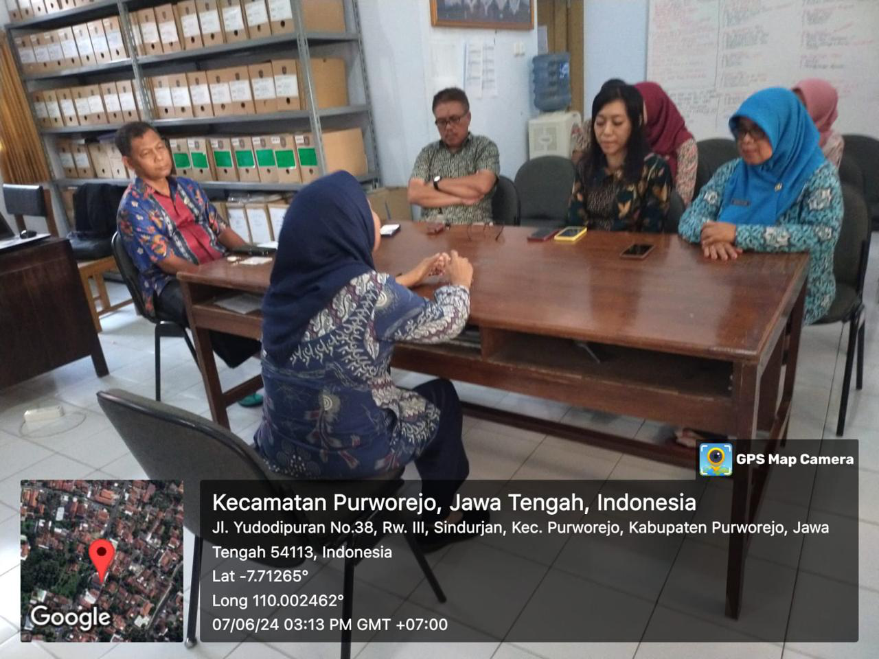 Kadinpusip Pimpin Rapat Koordinasi Kegiatan Bidang Kearsipan di Depot Arsip