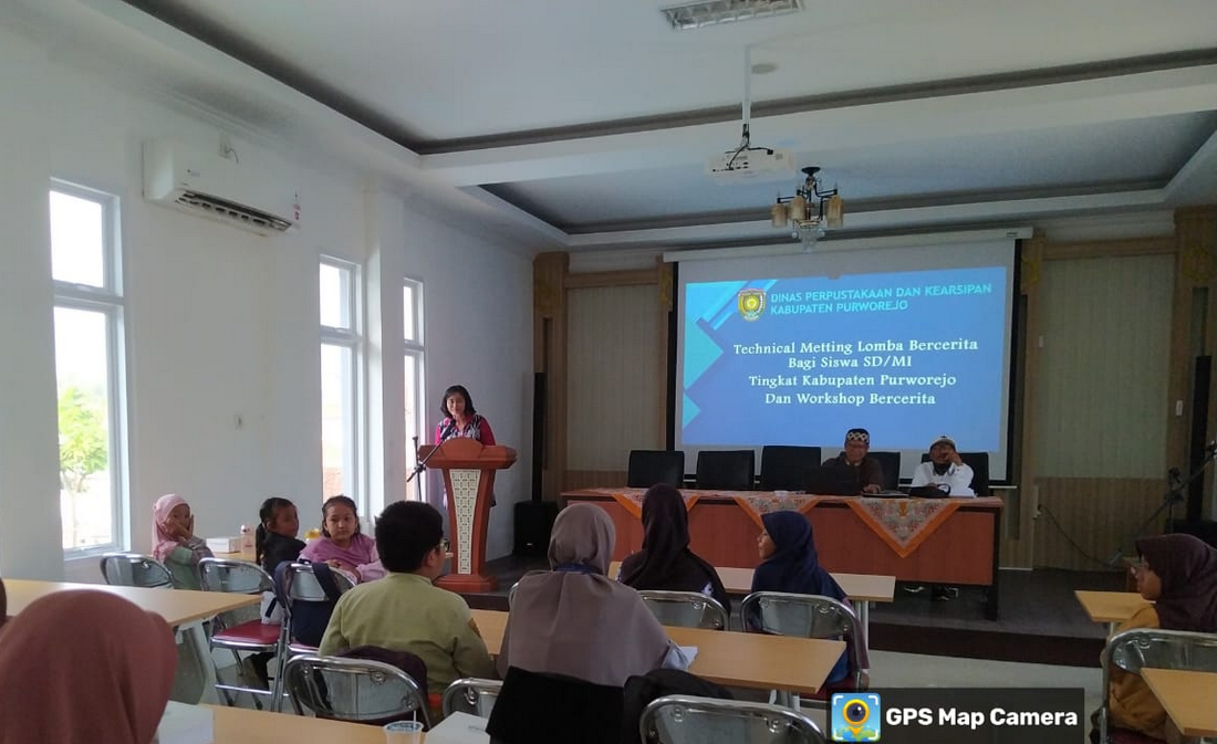 Teknikal Miting dan Workshop Lomba Besar Bercerita Tingkat SD/MI Kabupaten Purworejo Tahun 2024