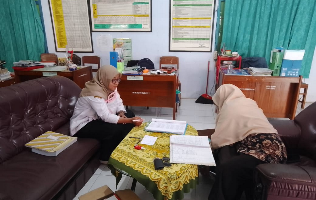 Layanan Silang Layan Perpustakaan Purworejo di SMP Muhammadiyah Jono