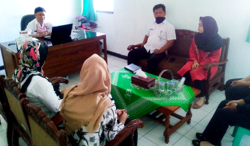 Rapat Internal Pembekalan Tenaga Magang/PKL di Dinarpus Purworejo 