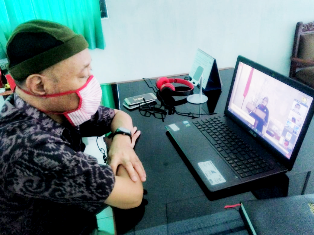 Kadinarpus Sidang Paripurna DPRD Tahun 2020 Hari ke-2 Melalui Video Conference