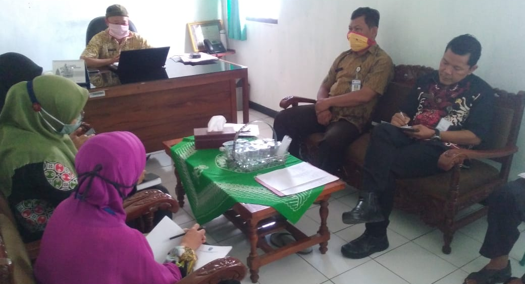 Rapat Internal Pejabat Setruktural  Dinarpus  Purworejo