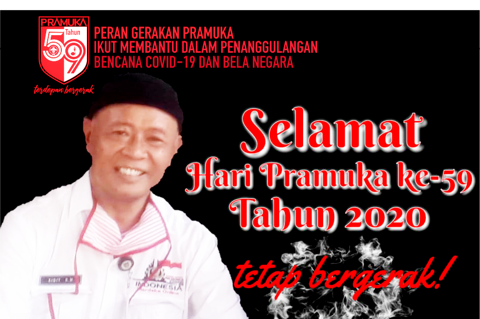 Selamat Hari Pramuka ke-59 Tahun 2020