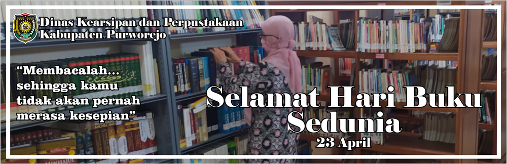 Selamat Hari Buku se-Dunia